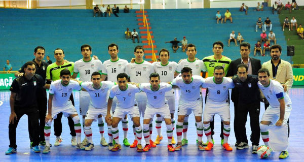 تیم ملی فوتسال ایران حریفان خود را شناخت