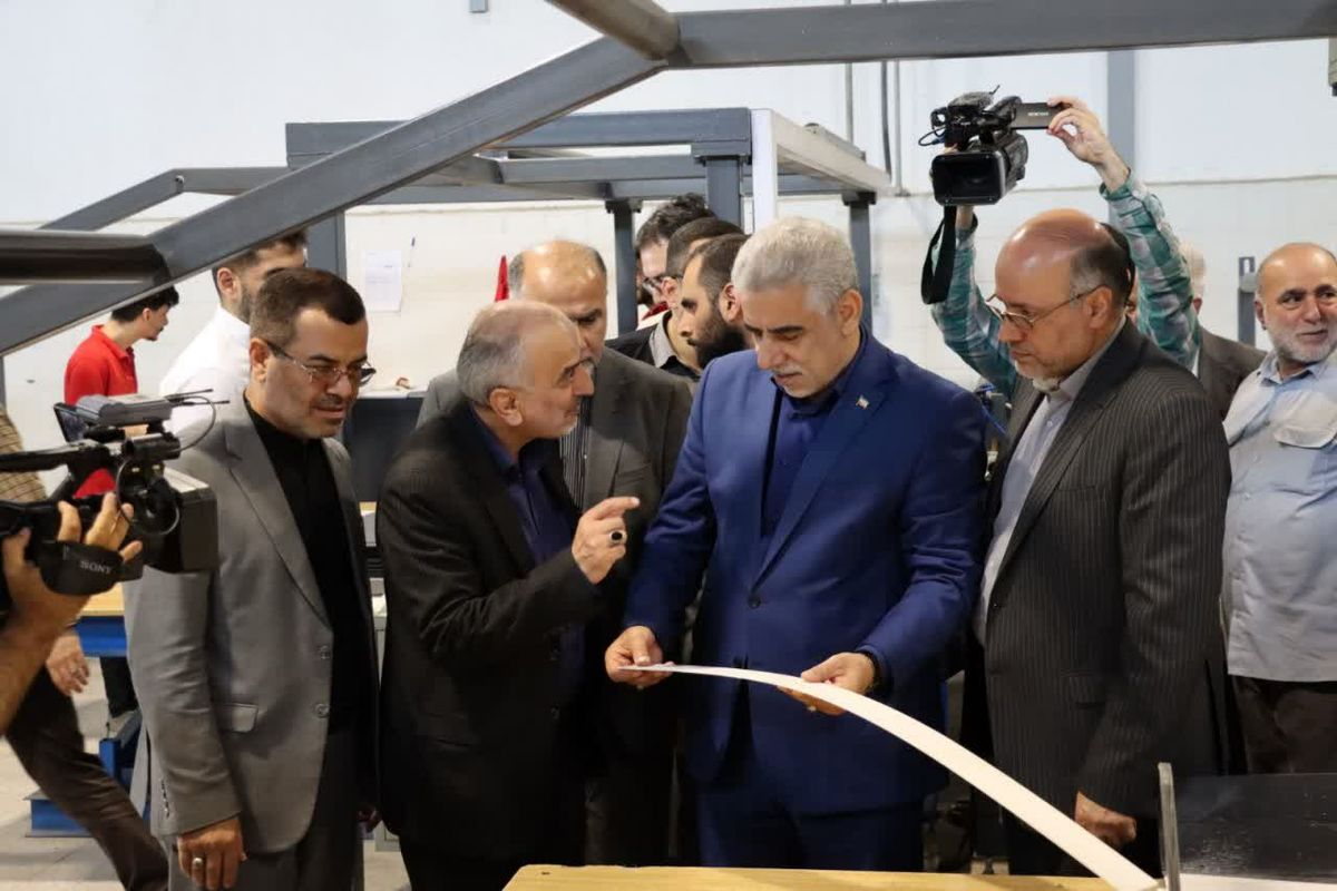 افتتاح واحد تولید کننده ورق کارتن وجعبه گرانول