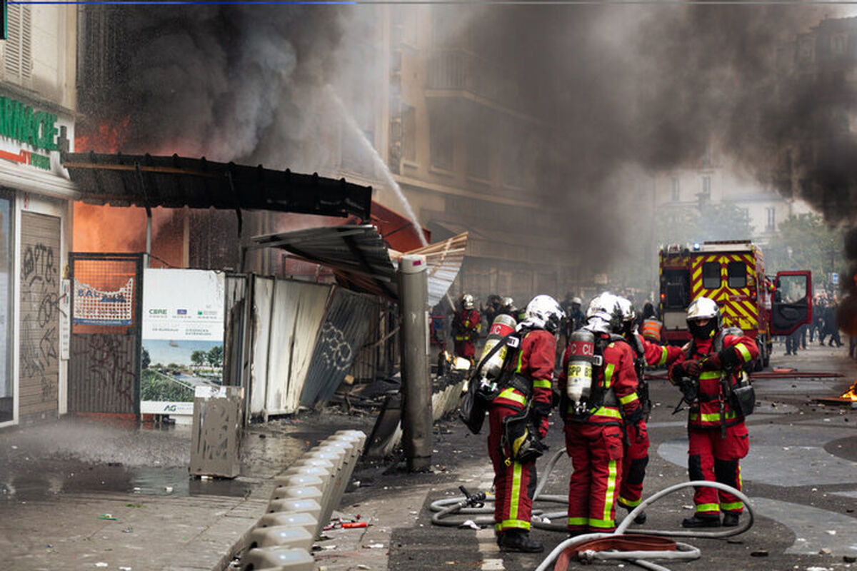 انفجار در پاریس
