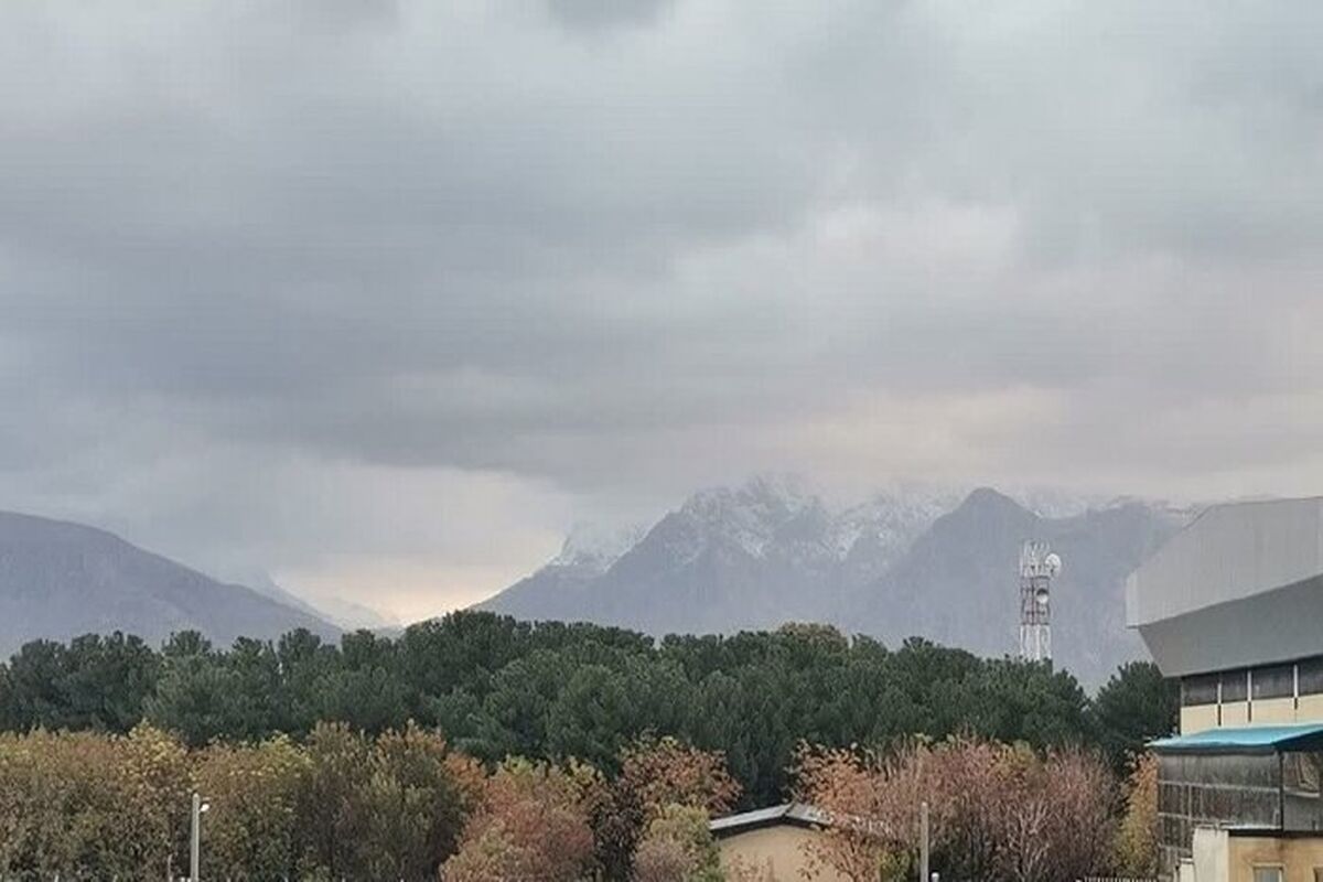 بارش برف کرمانشاه