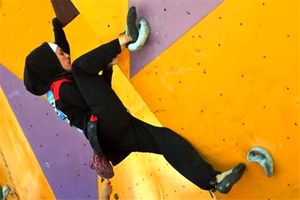 تیم سنگ‌نوردی بانوان ایران در مسابقات قهرمانی آسیا سوم شد