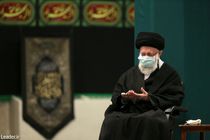 مراسم عزاداری شام شهادت حضرت زهرا (س) با حضور رهبر معظم انقلاب برگزار شد