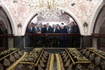 رئیس جمهور از مسجد بی‌بی هیبت در باکو بازدید کرد