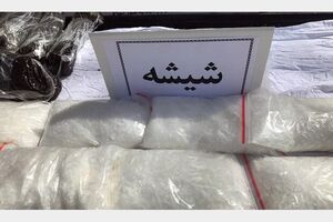 کشف بیش از 86 کیلو مخدر شیشه از یک اتوبوس مسافربری در نایین
