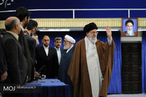 رهبر معظم انقلاب از حضور پرشور و گسترده مردم در انتخابات تشکر کردند