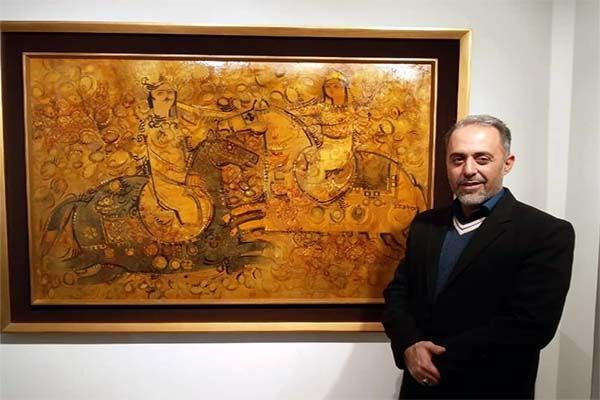 نقاشی‌های «نوستالژی» مهرداد فلاح به وین می‌رود