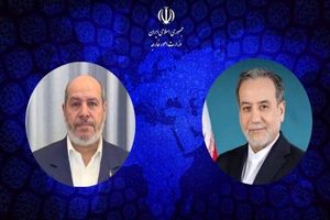 عراقچی به رئیس جدید دفتر سیاسی جنبش حماس تبریک گفت