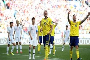 نتیجه بازی سوئد و کره جنوبی در جام جهانی/ سوئد از سد کره جنوبی گذشت