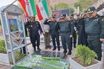 جانشین فرماندهی انتظامی کشور با آرمان های شهید سلیمانی تجدید میثاق کرد