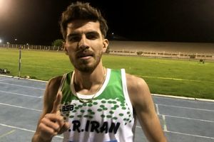 دونده ایران موفق شد رکورد ملی ۱۵۰۰ متر ایران را بشکند