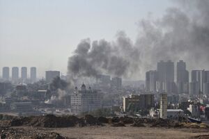 مقر تروریست‌های تجزیه‌طلب مخالف ایران در «سلیمانیه» عراق هدف حمله پهپادی قرار گرفت