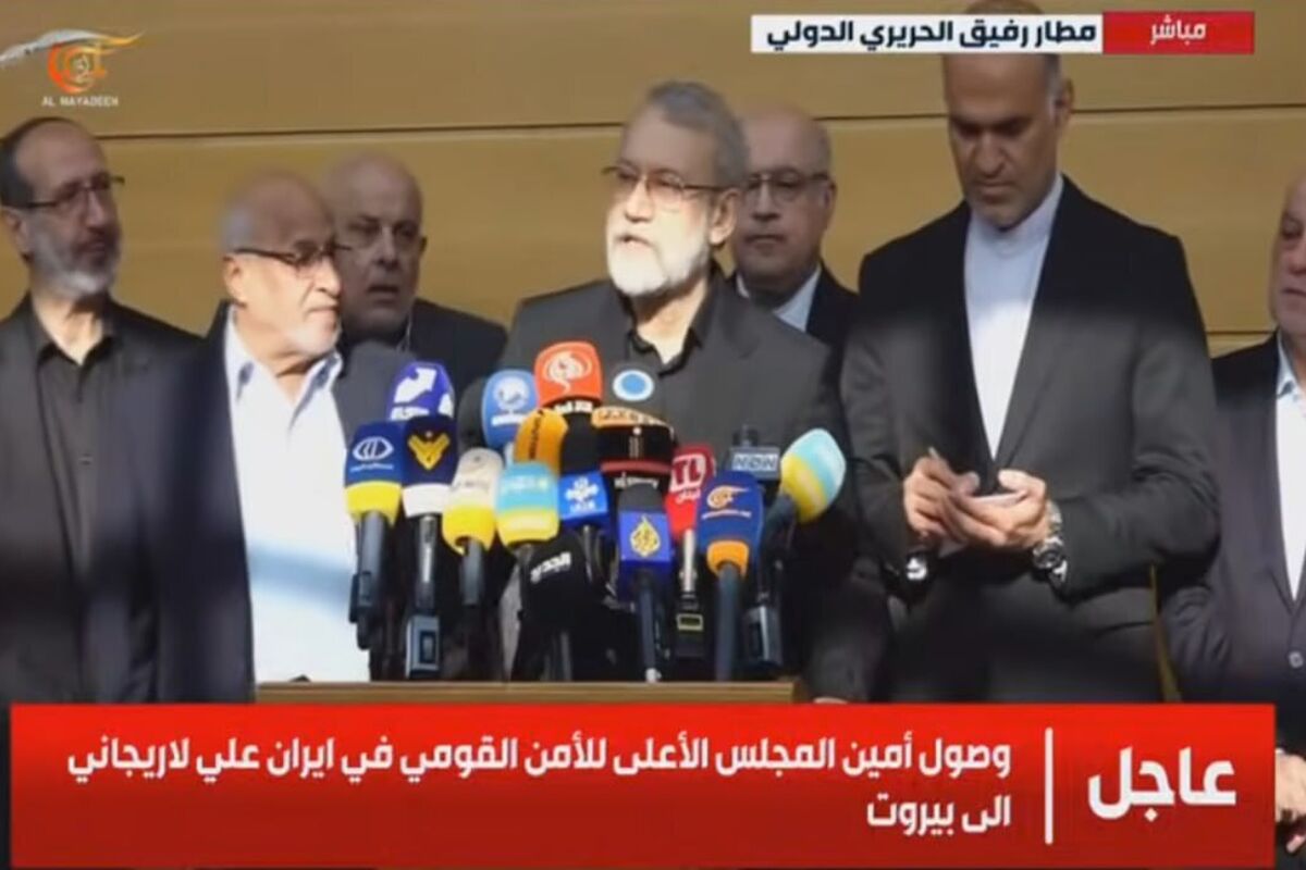 سفر لاریجانی به لبنان