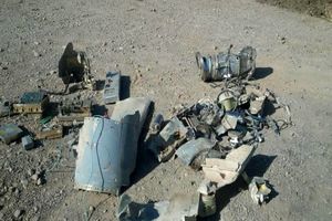انهدام یک پرتابه دشمن آمریکایی در آسمان اقلید