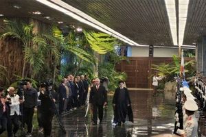 رئیس جمهور ایران وارد کوبا شد