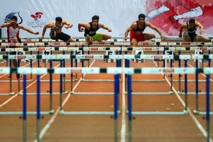 محسن نیادوست در ماده 500 متر برنز گرفت