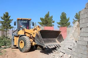 بیش از ۶۵ هزار متر مربع از اراضی ملی و دولتی در قشم رفع تصرف شد