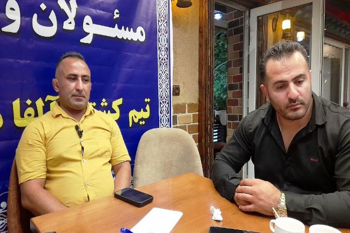 میردار سرپرست تیم کشتی آلفا مرزن آباد