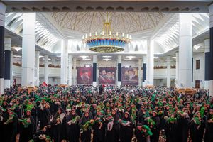 مادران شیرازی در رثای حضرت علی‌اصغر(ع) گرد هم آمدند