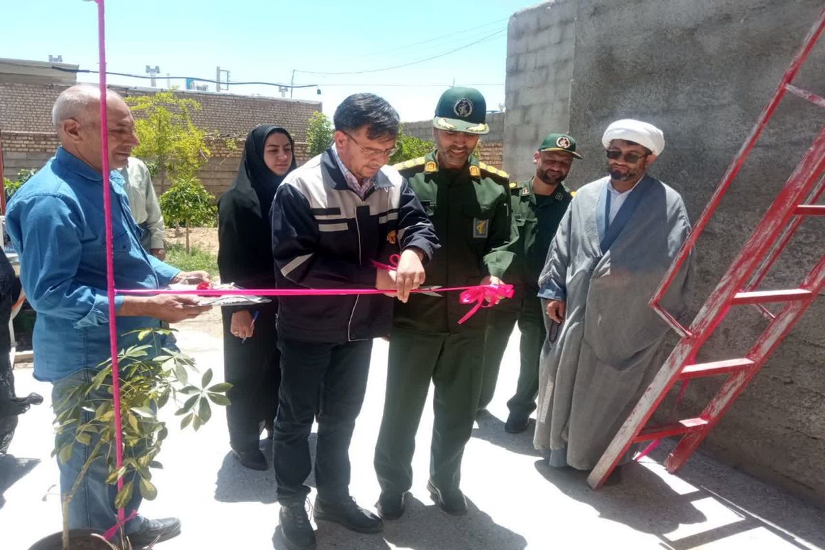 افتتاح نیروگاه خورشیدی