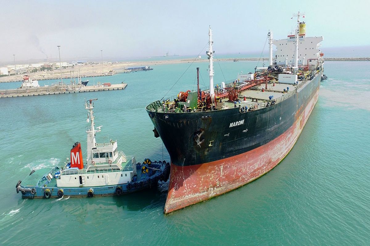 نفتکش 25 هزار تنی - هرمزگان