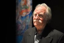 تصاویر دیده نشده و احساسی از اشک‌های استاد فرشچیان و همسرش + فیلم