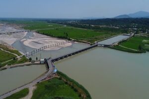 آبگذاری کانال چپ سد سنگر آغاز شد 