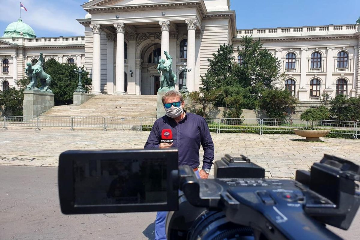 دراگان میلیویویچ خبرنگار شبکه سحر