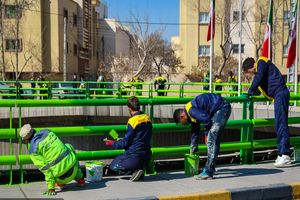 خانه تکانی کلانشهر اصفهان در آستانه سال نو