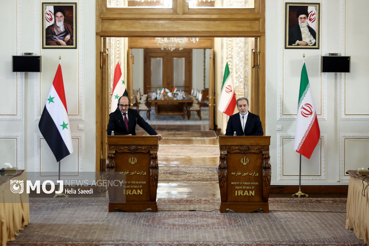دیدار وزرای امور خارجه ایران و سوریه
