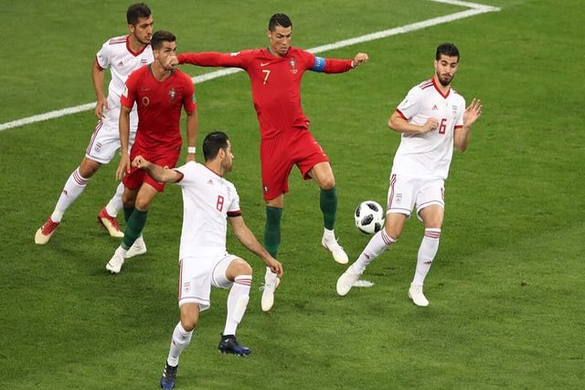 بازی ایران و پرتغال