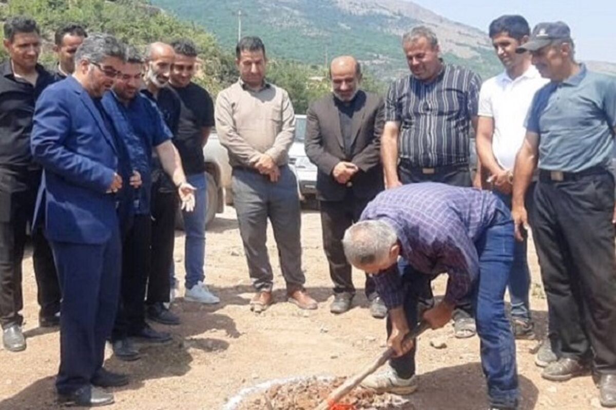 کلنگ زنی سایت ایرانسل در کجور نوشهر