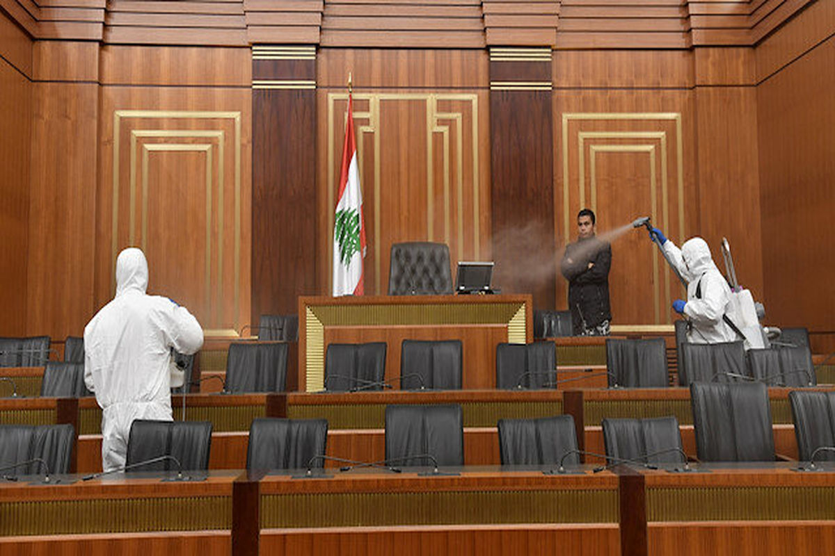 شیوع کرونا در لبنان