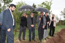 بازدید رییس سازمان جهاد کشاورزی استان قزوین و نماینده مجلس  از نهالستان سبحان