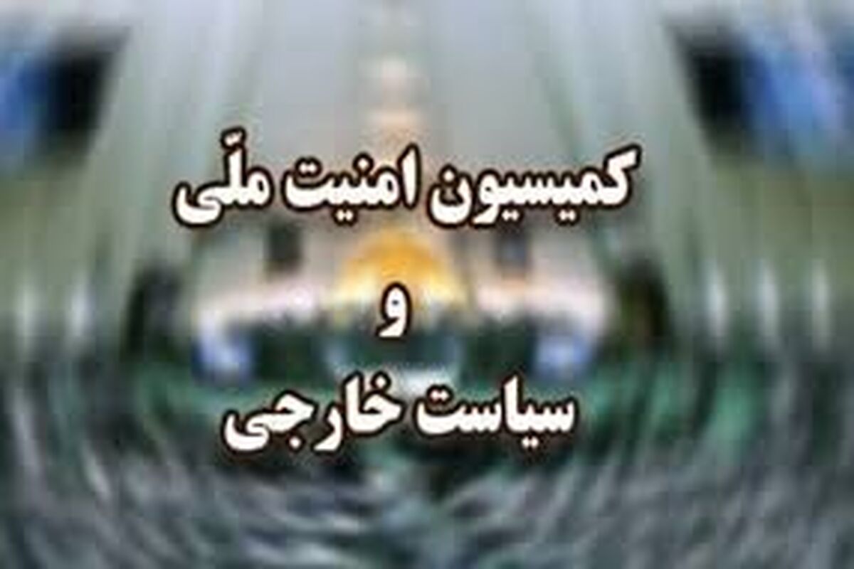کمیسیون امنیت ملی و سیاست خارجی مجلس