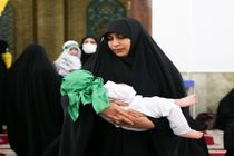 آئین شیرخوارگان حسینی در مسجد مقدس جمکران برگزار شد