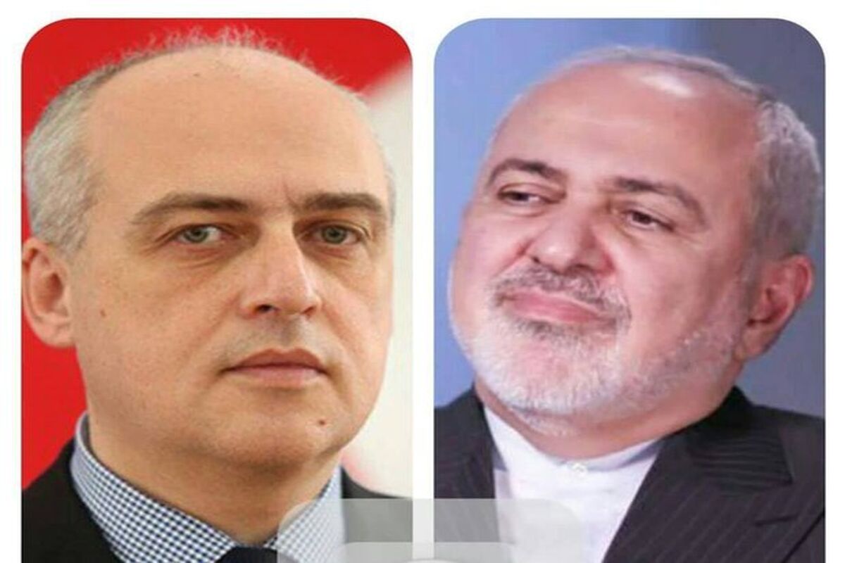 دیدار ظریف با وزیر خارجه گلستان