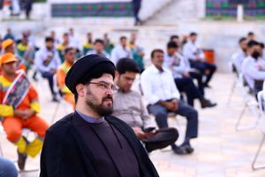 ارائه خدمات هیئت‌های مذهبی با نمایشگاه “عطر تربت” قم