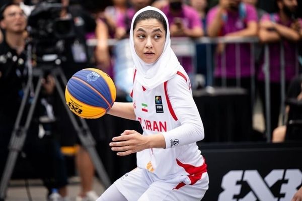بسکتبال سه نفره زنان ایران مقابل قزاقستان پیروز شد