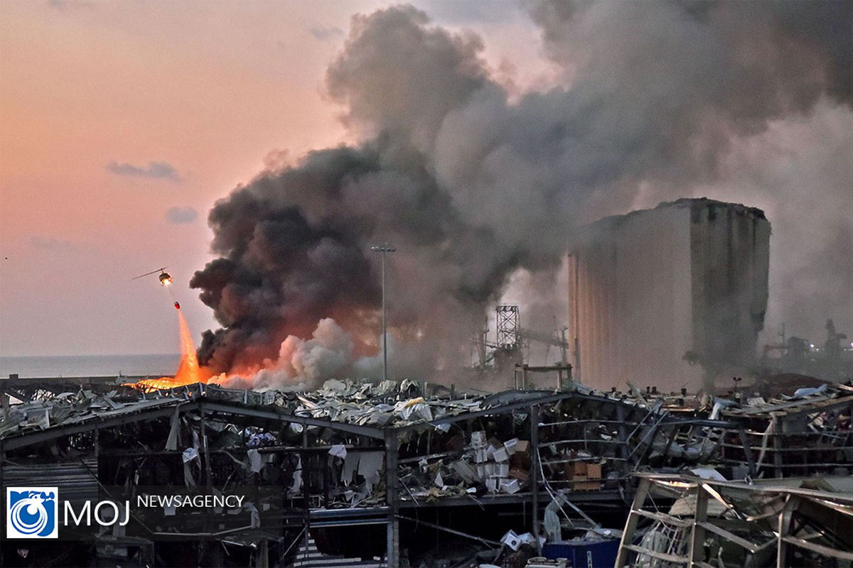 انفجار خونین در بندر بیروت