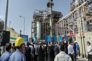 واحد تصفیه نفت سفید پالایشگاه اصفهان به بهره‌برداری رسید