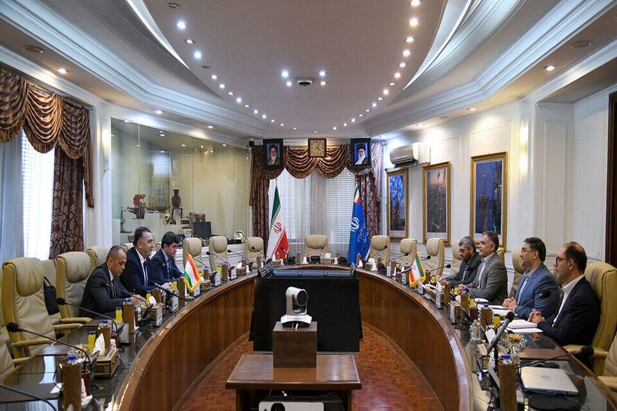 وزیر نفت در دیدار با دلیر جمعه وزیر انرژی و ذخایر آب تاجیکستان