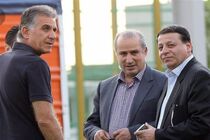 دیدار تاج با کی‌روش و بازیکنان تیم ملی