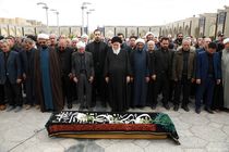 تشییع پیکر غلامحسین صاحبی، جانباز، پیشکسوت دفاع مقدس و عضو سابق شورای شهر مشهد