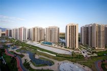 پرچم ژرمن‌ها و ورود سامورایی‌ها به دهکده المپیک نصب شد + تصاویر