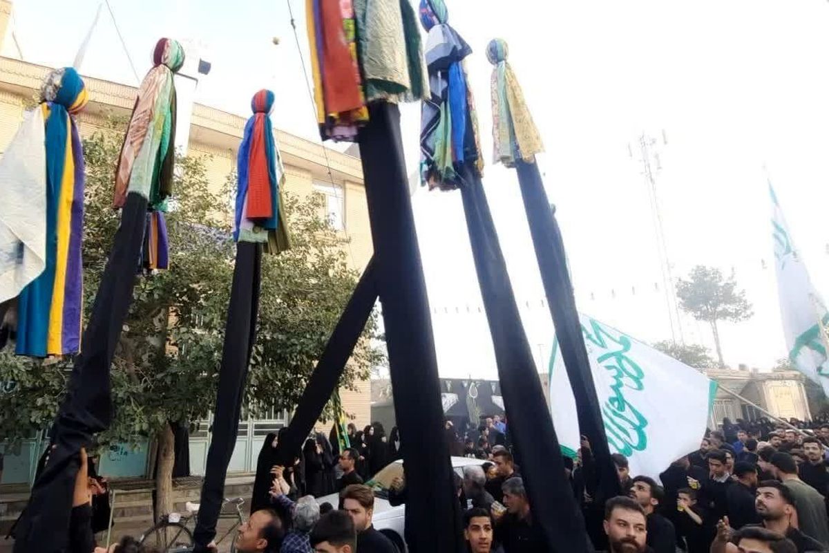 علم گردانی در گناباد 