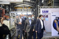 خط تولید ماشین لباس شویی سام افتتاح شد / واردات کالا مشابه تولید داخلی ممنوع است