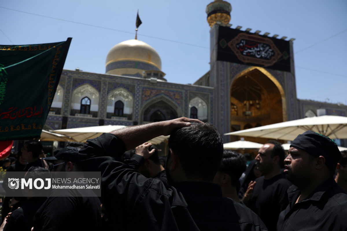 عزاداری عاشورای حسینی - حرم امام رضا (ع)