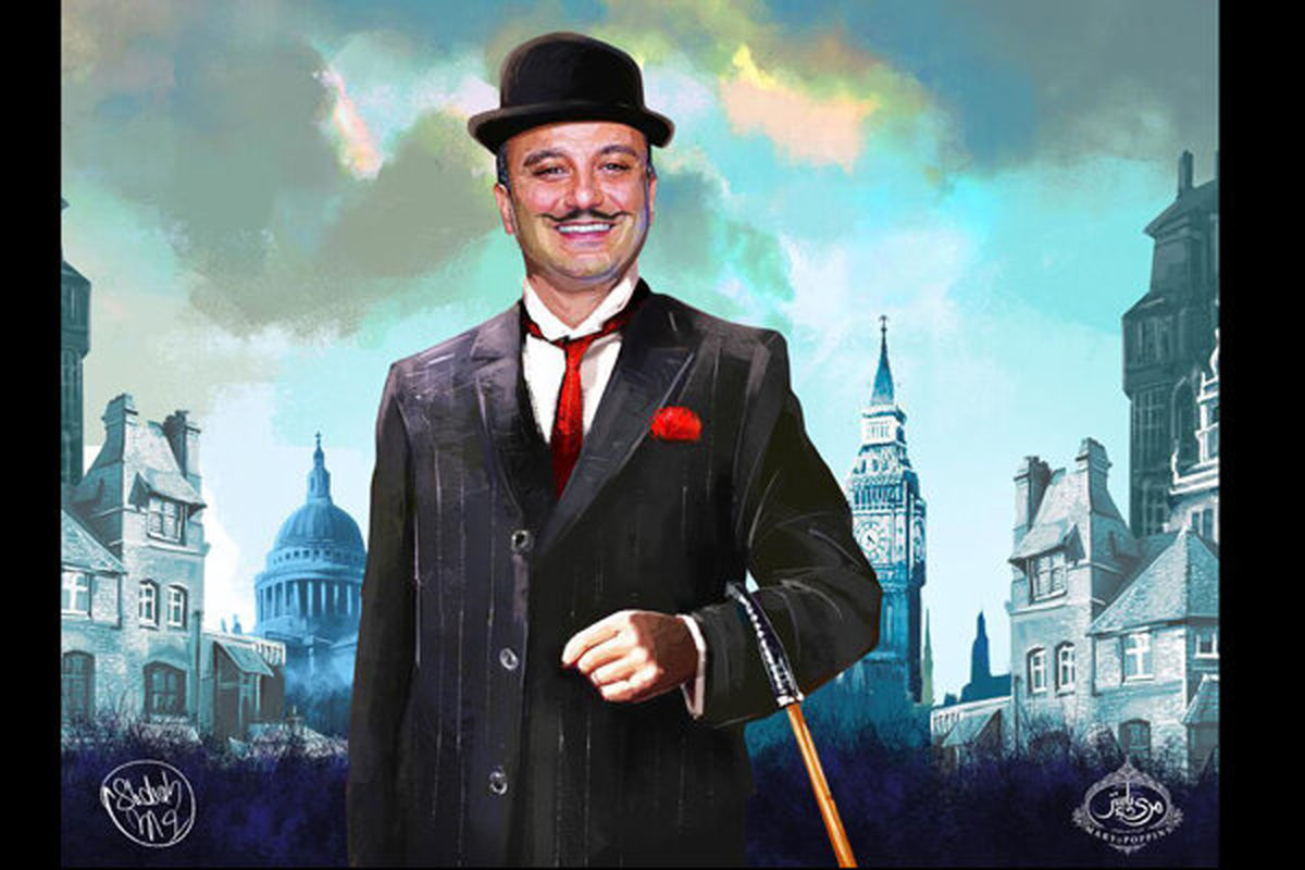 احسان کرمی در نمایش مری پاپینز