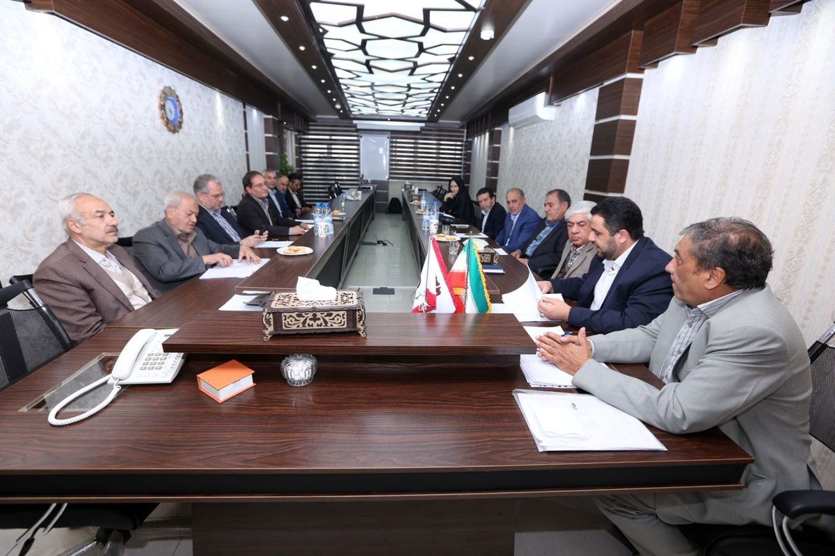 جلسه هیات مدیره انجمن پیشگامان ذوب آهن