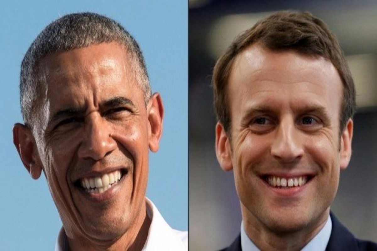 اوباما و ماکرون